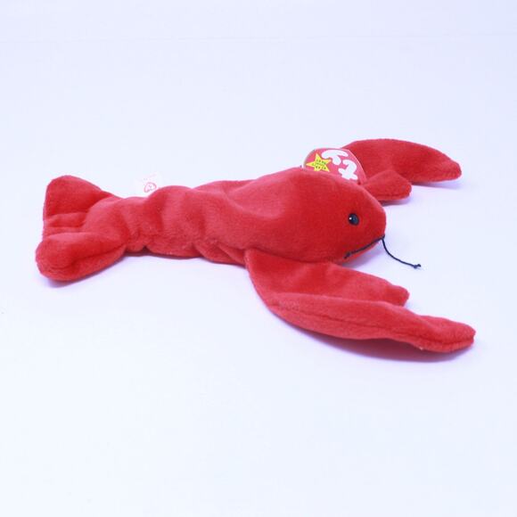 TY Vintage Lobster "Pinchers" Beanie Baby - Picture 5 of 9